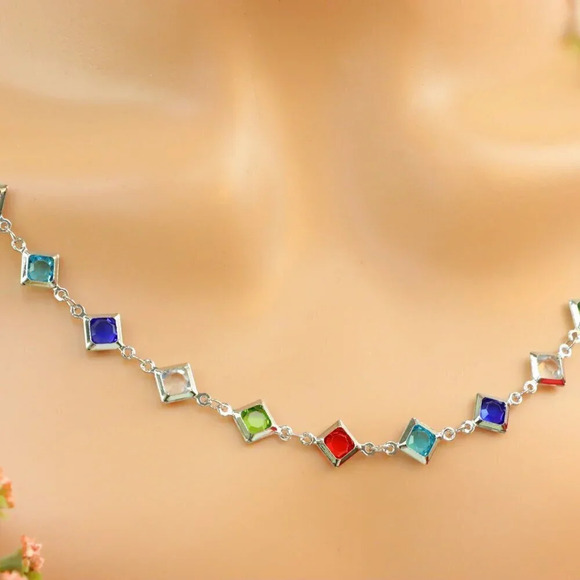 "New Beautiful Design Necklace Chain for Women/Girls, Gift, N547 - Picture 3 of 10